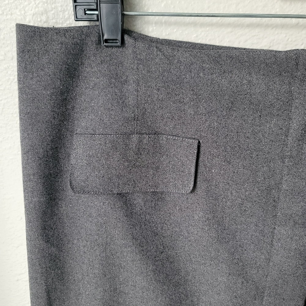 NEW Moon River Asymmetric Hem Maxi Skirt, Size Large*, Color Charcoal - Picture 7 of 12